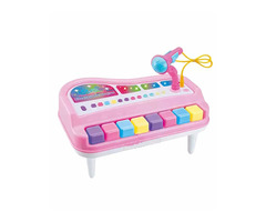 Fashion Music Electronic Organ Piano Keyboard with Unique Michrophone for Kids - Image 4/10
