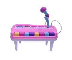 Fashion Music Electronic Organ Piano Keyboard with Unique Michrophone for Kids - Image 7/10