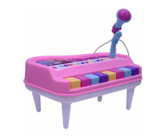 Fashion Music Electronic Organ Piano Keyboard with Unique Michrophone for Kids - Image 8/10