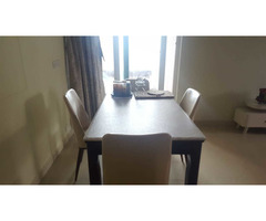 4 Sitter Dining Table with Chairs - Image 2/4