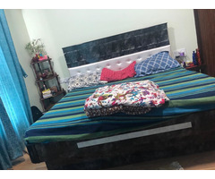 King Size Bed Bed 6x6. WITH BED MATTRESS (with storage - Image 1/2