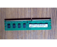 Hynix 4GB Ram DDR3 for PC used good condition - 2