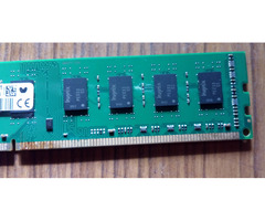 Hynix 4GB Ram DDR3 for PC used good condition - 7