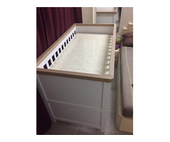 Mothercare Lulworth cot bed and unused matress - Image 6/7