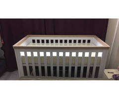 Mothercare Lulworth cot bed and unused matress - Image 7/7