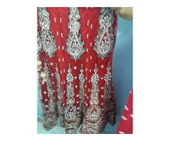 Red Bridal Lehnga with Designer Dupatta on reasonable price - Image 7/9