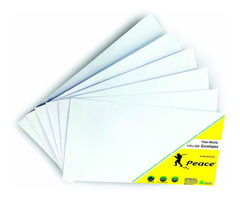 Peace White Plain Envelopes - Image 1/2