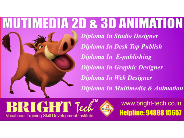 Multimedia training at Bright Tech Mudaliarpet Pondicherry - Buy Sell Used  Products Online India 
