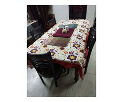 Sofa set, dining table and study table with chairs - Image 6/9