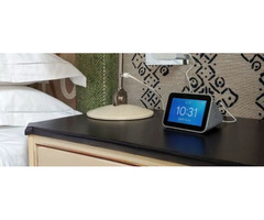Lenovo Smart Clock (with Google Assistant) (Grey) - Band new - Image 1/4
