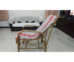 Bamboo cane Easy chair - Image 1/2