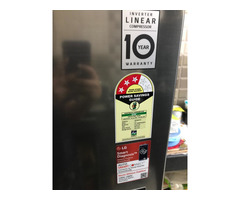 New LG double door 265litres convertible fridge for sale with packing - Image 1/2
