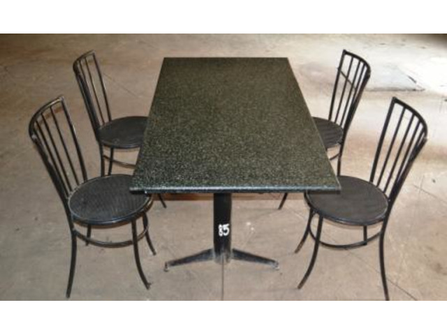 Restaurant/Café/Bar Table (20) and Chairs (80) - 4/7