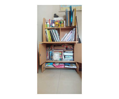 Foldable Study Table with storage - Image 2/3