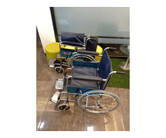 Two Fold-able wheelchairs in good condition - Image 1/6
