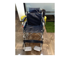 Two Fold-able wheelchairs in good condition - Image 2/6