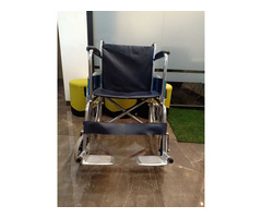 Two Fold-able wheelchairs in good condition - Image 3/6