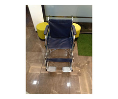 Two Fold-able wheelchairs in good condition - Image 4/6