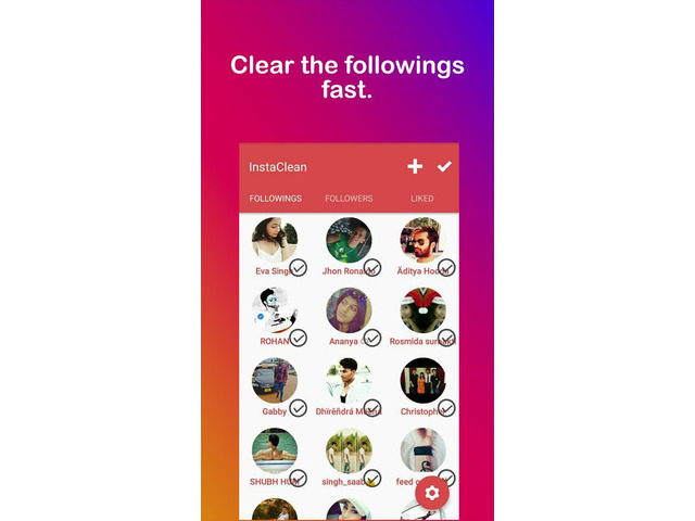 Instaclean как пользоваться приложением