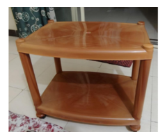 Cello Trolley Table (teapoy) - Image 1/4