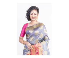 Exclusive Banarasi Silk Sarees online at a budget price - Image 3/3