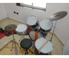 5 piece drum set with Throne - Image 6/10