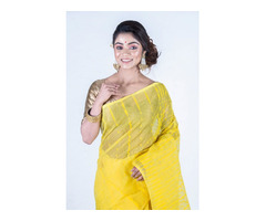 Buy Pure and Authentic Dhakai sarees online - Image 2/3