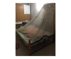 Big size Queen's cot with Mattresses FOR SALE - Image 1/4