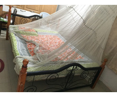Big size Queen's cot with Mattresses FOR SALE - Image 4/4