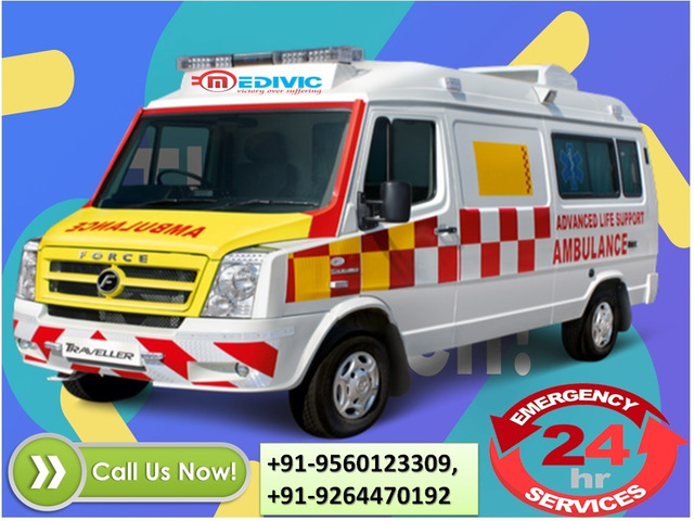 Avail Latest ICU Setup Ambulance Service in Dhanbad at a Very Low-Fare ...