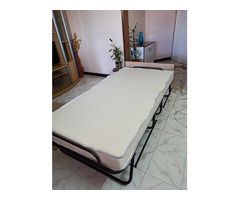 Folding bed with folding mattress - Image 1/4