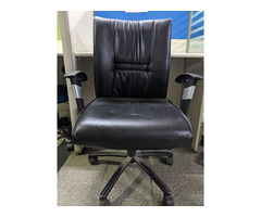 Black Leather Chair for Sale - Image 2/2