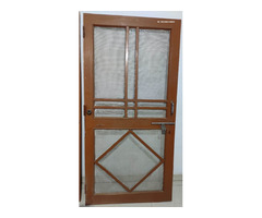 Standard Size Wooden Doors with Metal Mosquito Net & for Fresh Air/ Light. - Image 3/3