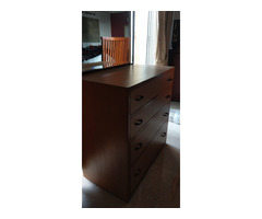 Dressing table/Chest of drawers Pinewood and wrought iron - Image 3/5