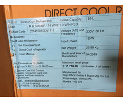 Godrej 99L Single Door Refrigerator (RD CHAMP 114 WRF 1.2 WIN RED) - 6