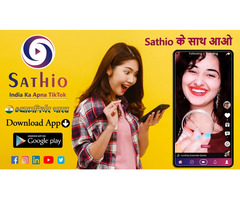 Sathio-Short Video Making & Sharing, Indian Tiktok - Image 1/2
