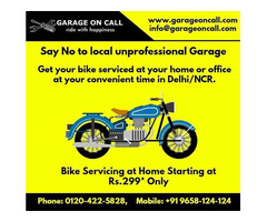 Bike Service and Repair at Home in Delhi NCR - Image 1/5