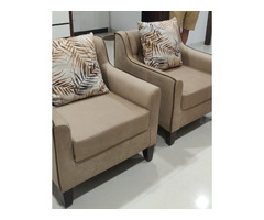 Sofa 2 seater + 2 sofa chair - Image 1/8