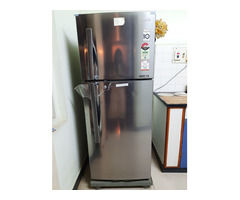 LG Double Door Refrigerator with stand 280L - Image 1/6