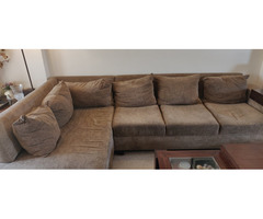 5 seater L shaped sofa - Image 1/2
