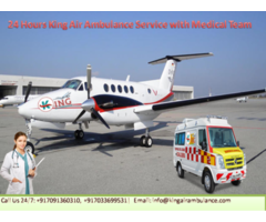 Cost of King Air Ambulance Patna to Delhi very Low - Image 2/4