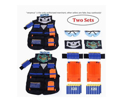 2 sets kids nerf protection and accessories set age 4-11 unisex - Image 1/5