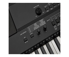 Yamaha psr i400 61 key metallic dark grey musical keyboard - Image 9/10