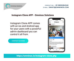 Instagram Clone APP Development Company in India – Omninos Solutions - 1