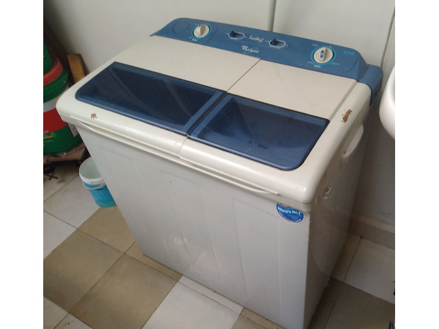 whirlpool semi automatic 6.5 kg