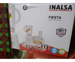 New Food Processor Inalsa Fiesta. 8 accessories. 3 jars. 650 watt. 5yr warranty - Image 2/2