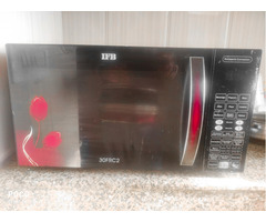 IFB 30 L Convection Microwave Oven Rarely used in Mint condition (Floral Pattern) - Image 4/4