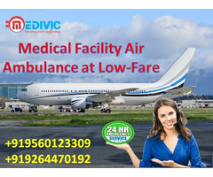 Marvelous Air Ambulance Services in Guwahati with ICU Setup by Medivic - 1