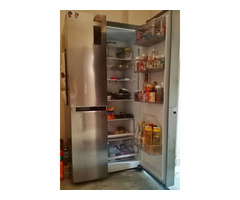 LG 687 litres side by side refrigerator with Smart thinq - Image 1/8