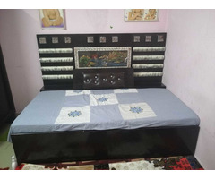 Durable double box bed with head and front - Image 3/3